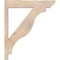 Ekena Millwork Funston Slat Smooth Outlooker, Douglas Fir, 5 1/2"W x 24"D x 28"H OUT06X24X28FST06SDF - alternate 3